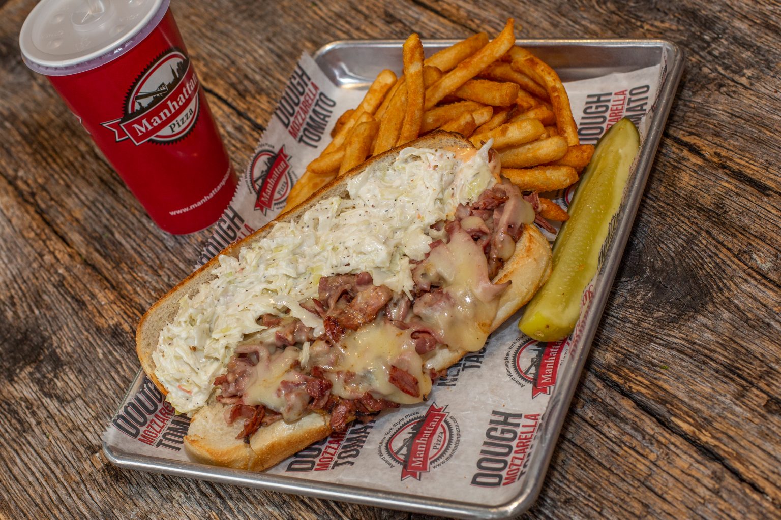 Menu Manhattan Pizza