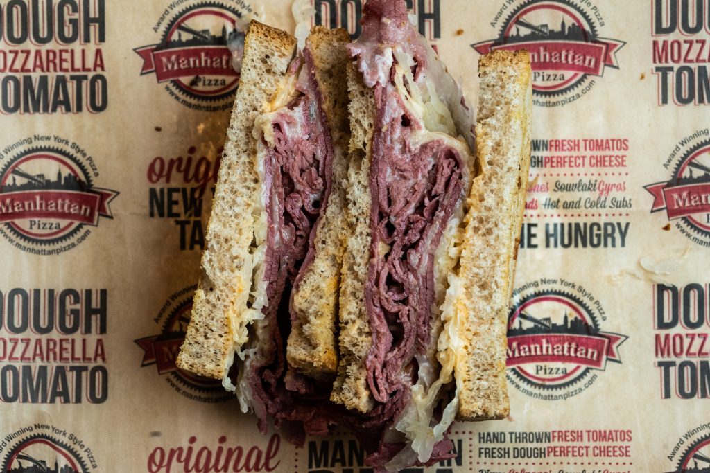 Menu Manhattan Pizza